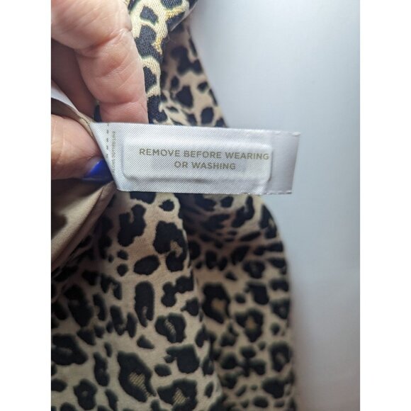 Ann Taylor LOFT Womens Skirt 8 Cheetah Print skirt NWTs Pencil Skirt Business - Picture 10 of 14